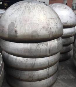 China OEM Hemispherical Tank Heads Hot Forming Hemispherical Cylinder Head wholesale