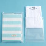 PEVA Frosted Plastic Zip Bags for Underwear Clothes Packaging