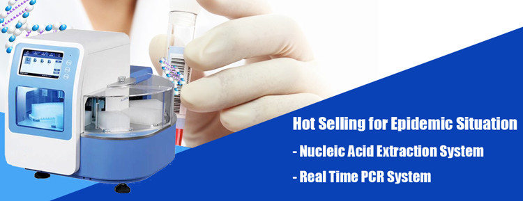 UV Lamp Automated Rotary Nucleic Acid Extraction System Isolation System 10 Inch