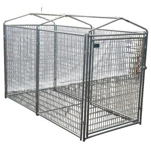 China Galvanized Outdoor Heavy Duty Dog Kennel Large Removable Tray wholesale