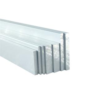 China 3105 Aluminum Metal Flat Bar ASTM JIS Customized Length wholesale