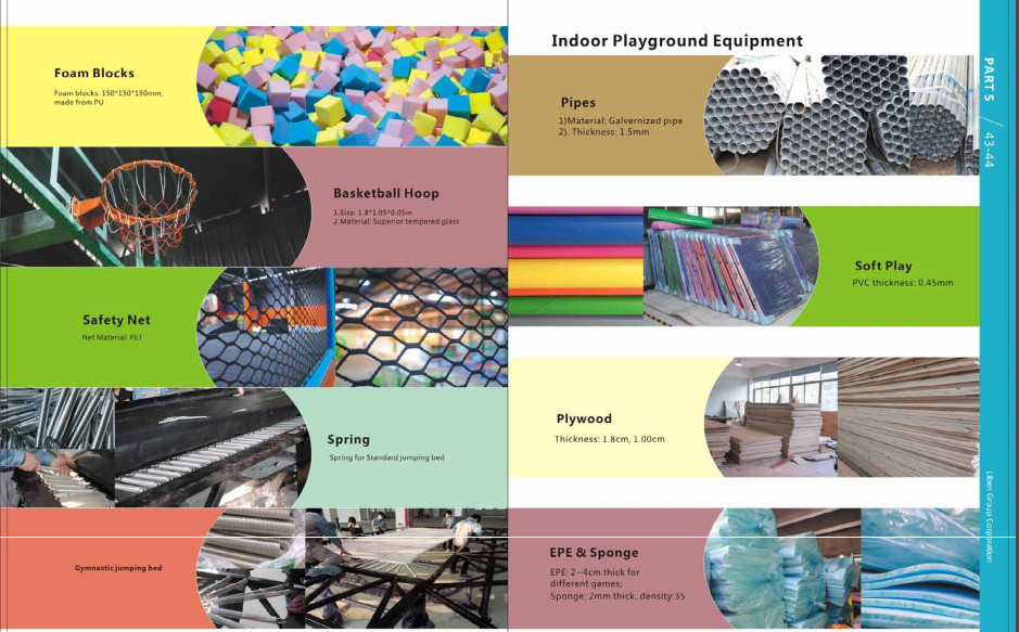 750M2 China Supply Luxury Indoor Trampoline/Bungee Park With Dodge Balls Basketball Foam Pit