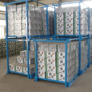 1500kg Wheel Load Capacity Heavy Duty Steel Storage Racks With Powder Coated Coating