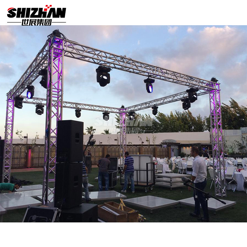 Triangle Aluminium Lighting Truss Bolt Truss For Exhibitions & Sports W/ TUV Approval