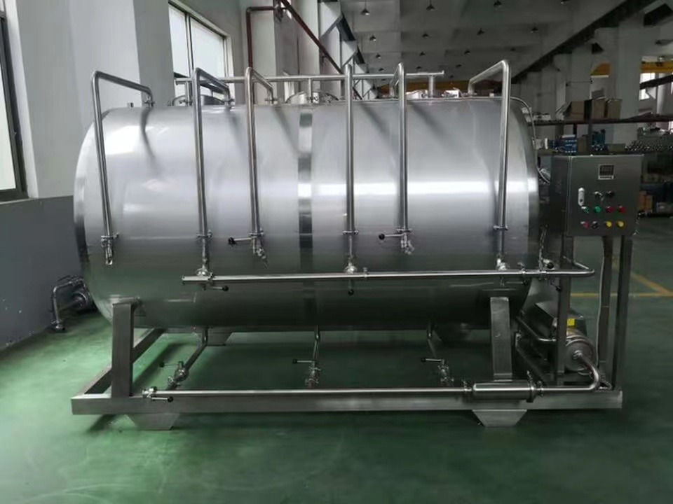 1000L Cip Cleaning System for Food Beverage at Compressed Air Inlet Pressure Mpa 0.6-0.8