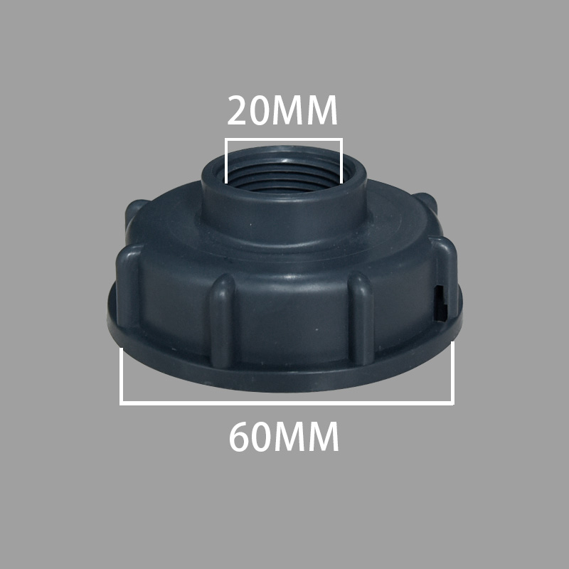 S60X6 IBC Tank Accessories Adapter Coarse Threaded 60mm Female Thread