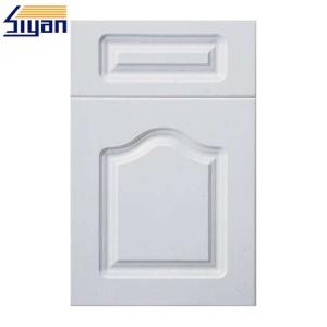 China White Replacement Kitchen Cabinet Doors , European Style MDF Cupboard Doors wholesale
