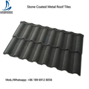 China Kenya Metro / Decras Roof Tile / Stone Coated Aluminum Zinc Steel Roofing Sheet Stone Coated Steel Roofing Materials Me wholesale