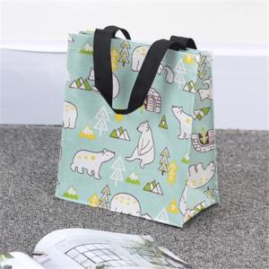 China Casual Double Shoulder Canvas Travel Bag 20Kgs Heavy Duty Collapsible Shopping Bag wholesale