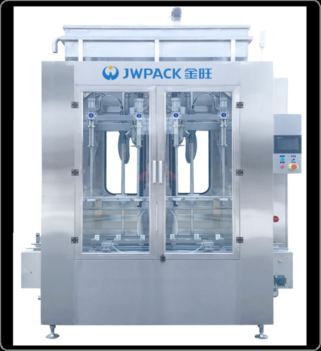 200 barrel h Multi Head Liquid Filling Machine Automatic Weighing Filling Machine 1.6KW