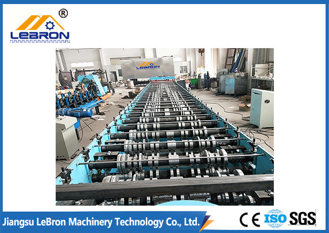 Total Power 9.5kw Corrugated Roof Sheet Roll Forming Machine PLC Control PG And PI Material
