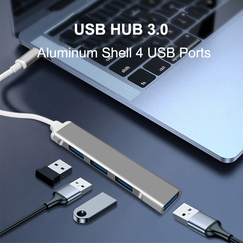 High Speed 4 Port Multi HDMI Type C Usb Splitter Adapter OTG