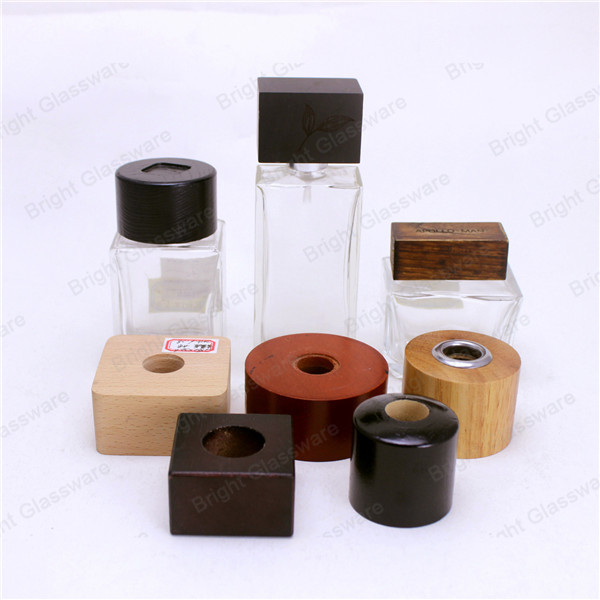 Wooden Scraw Cap, Wooden lid for diffuser bottle