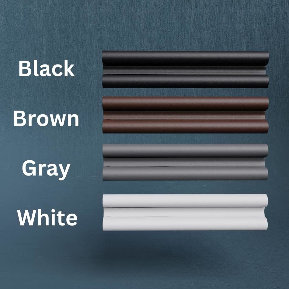 EPE Foam Cotton Knitted Fabric Windproof Sound Proof Sealing Strip Door Draft Stopper 36.6 Inch