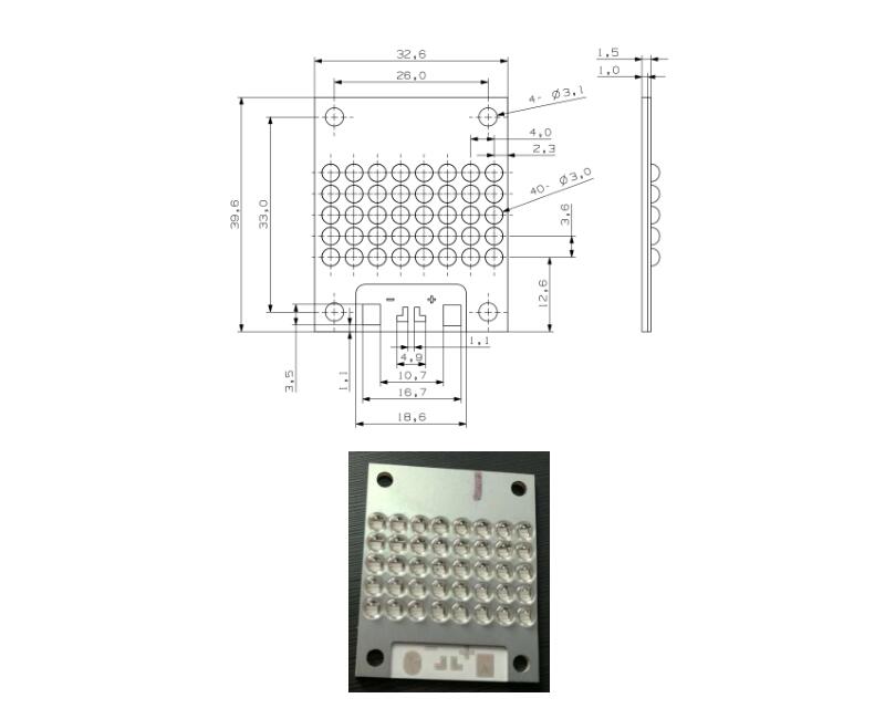 UV LED 31*19mm Module