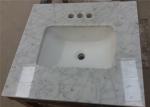Customized Marble Vanity Tops 25 Inches For Bathroom Countertops