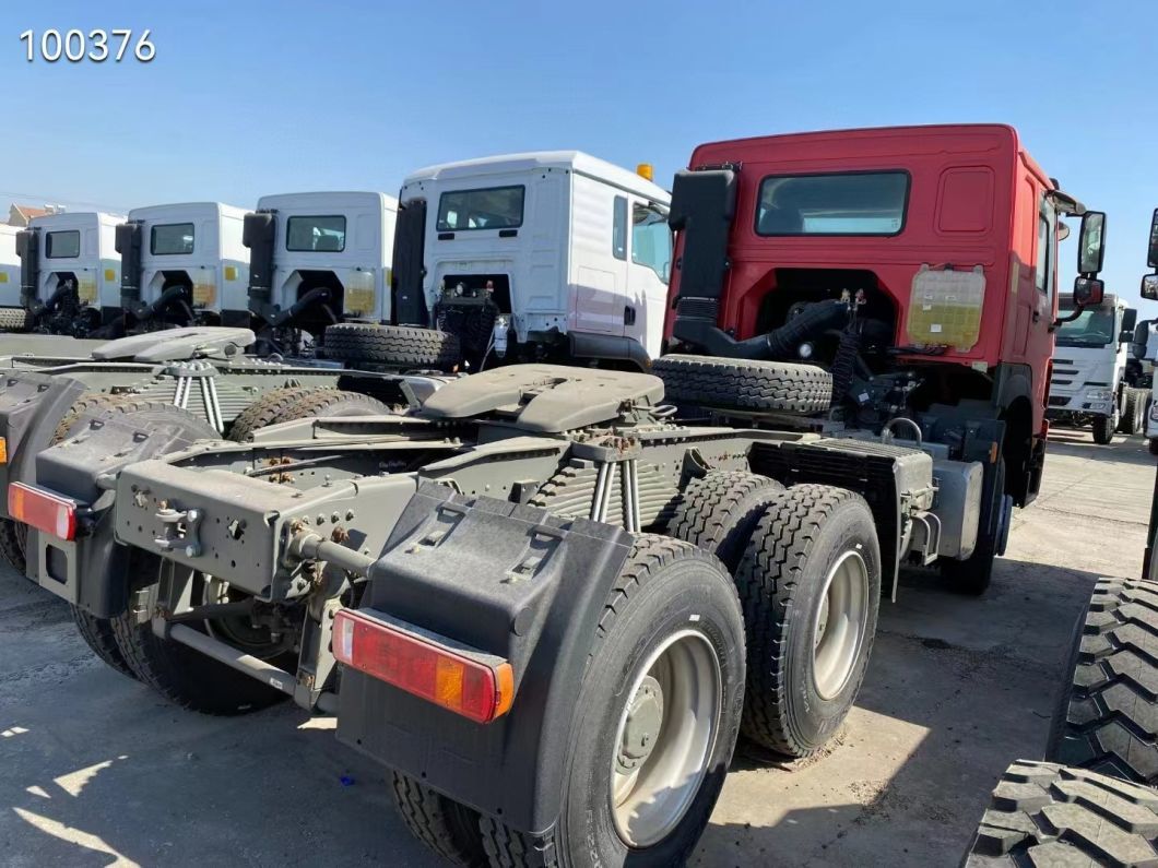 HOWO 375HP 371HP 6X410tires Tractor Truck Heavy Duty Trailer Head Tractor Trucks Price for Sale