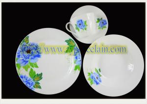China 20pcs porcelian dinnerware set wholesale