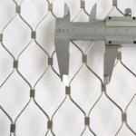 balustrade fencing/stainless steel wire rope mesh AISI 304 Materials