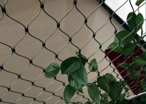 China Professional Stainless Steel Webnet , Wire Rope Mesh Netting Corrosion Resistant wholesale