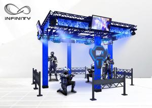 China Indoor Park Laser VR Shooting Simulator Arcade Interactive Combat Electronic Game Machine on sale