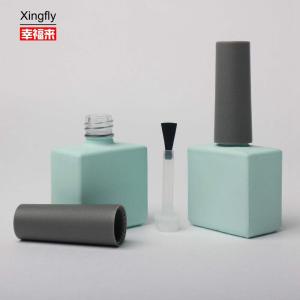 China Smooth Empty Nail Polish Glass Bottle 14ml Custom Color Private Label Uv Gel Polish Bottle wholesale
