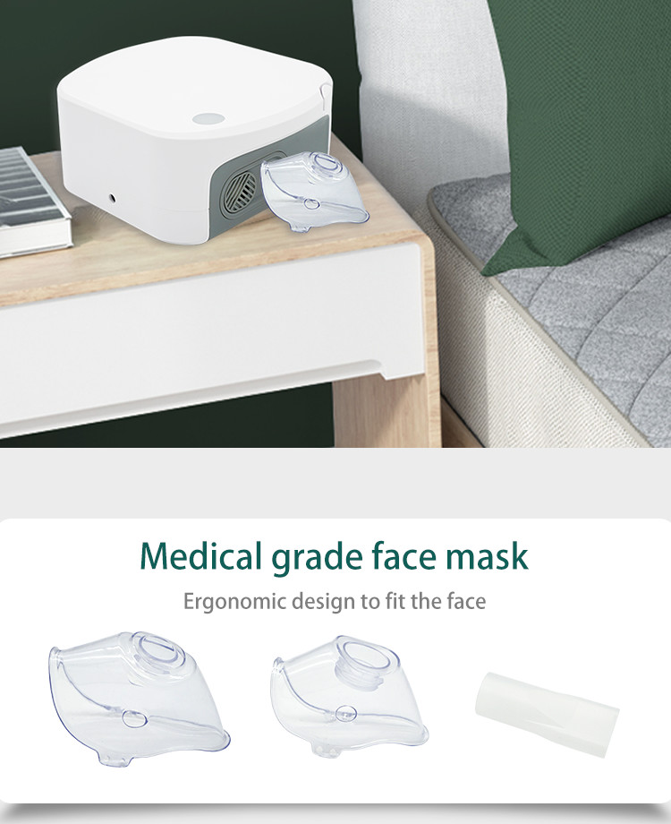 Electricity Medical Air Compressor Nebulizer Machine 0.3ml/ Min