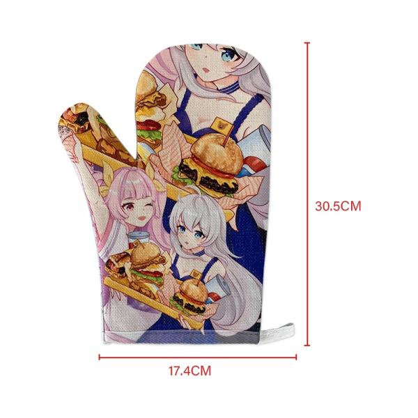 Diy Custom Sublimation Heat Gloves And Oven Mitt Blanks