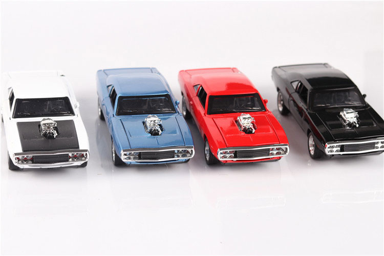 Simulation Alloy Toy Pull Back Vehicles Toys 1 32 Passionate Warhorse Muscle Car Model