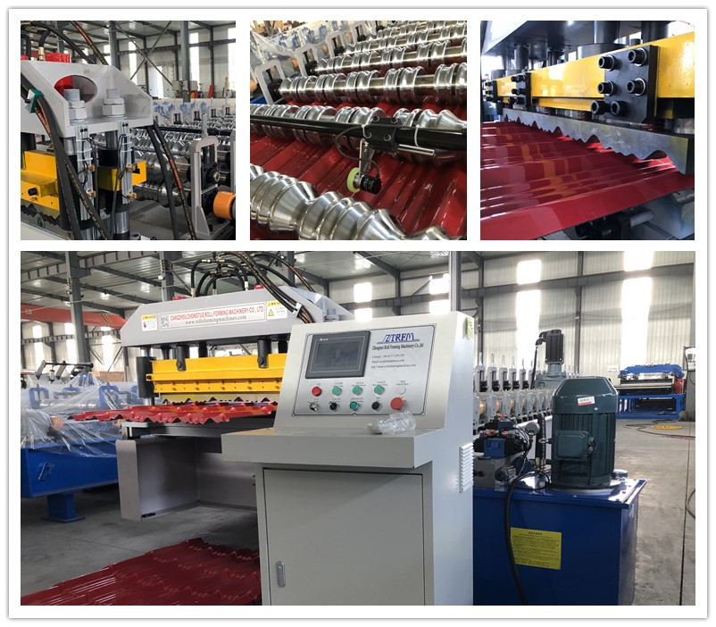 elements of the metal roofing sheet machine