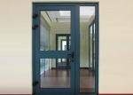 Heat Insulation Commercial Aluminium Doors Casement Door Construction Easy