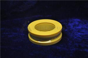China Yellow Custom Ceramic Parts Abrasion Resistant Zirconia Ceramic Components wholesale