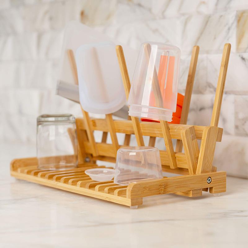 Customized Kitchen Tableware Rectangular Square Bamboo Serving Tray