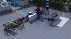 China Precast Concrete Wall Production Line Cement Wet Casting wholesale