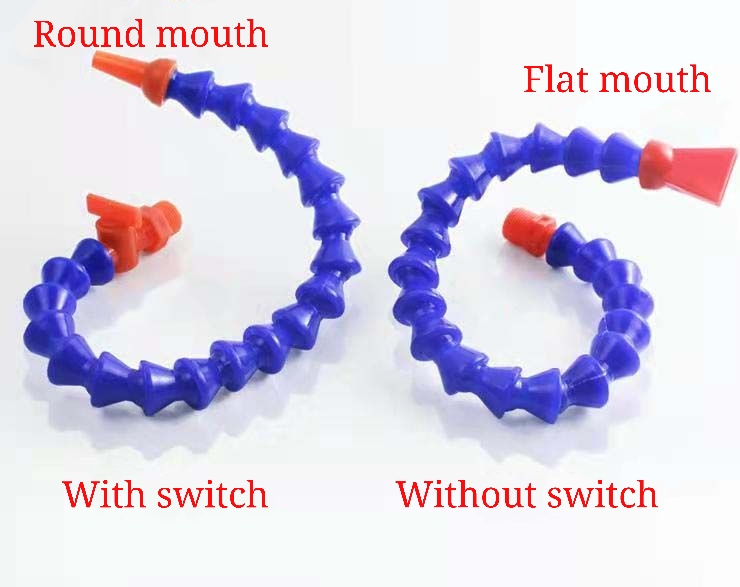 Flexible Collapsible Machinery Accessories Plastic Cooling Pipe