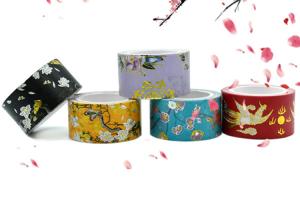 China Gold Foil Washi Paper Stickers wholesale