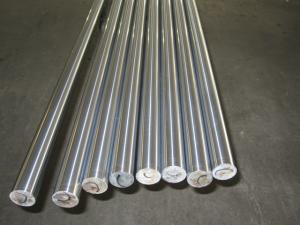 China Round CK45 Hard Chrome Plated Steel Rod / Cold Drawn Steel Bar wholesale