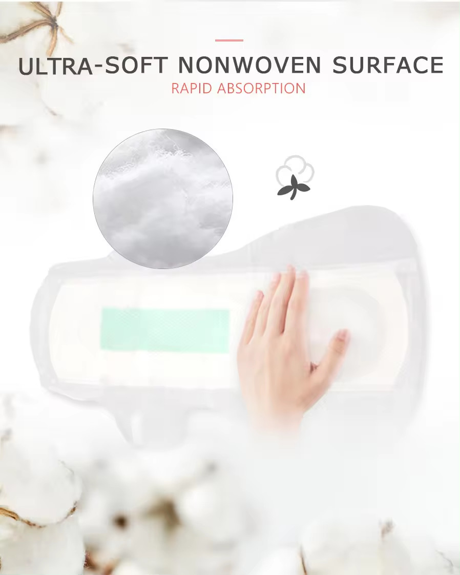 Hot Sale High Quality Sanitary Pad Competitive Price Natural Feminine Hygiene Sanitary Napkin