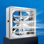 1380x1380mm Galvanized Steel Sheets Exhaust Fans Agriculture Small Greenhouse