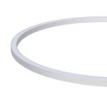 Industrial Circular LED Profile , Round LED Plastic Profile With Bending