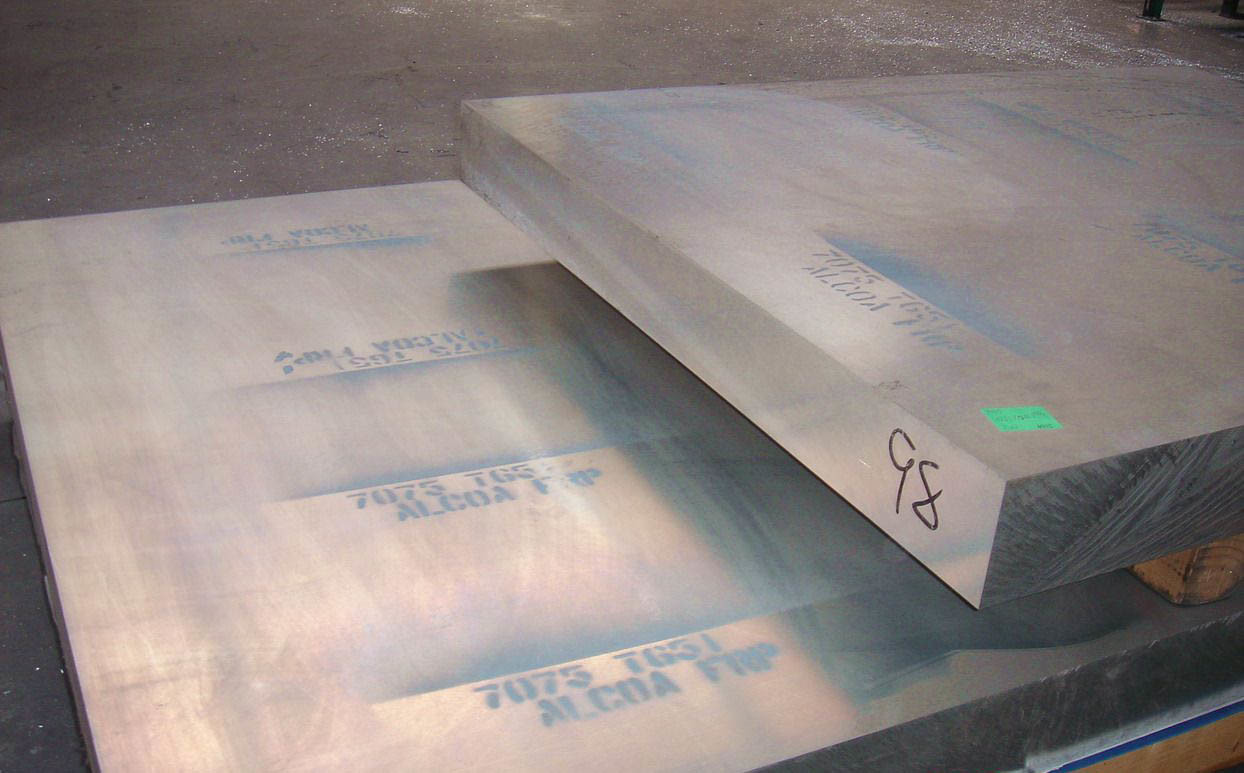 Non Slip Embossed T651 7075 Aluminium Alloy Plate SCC Resistance