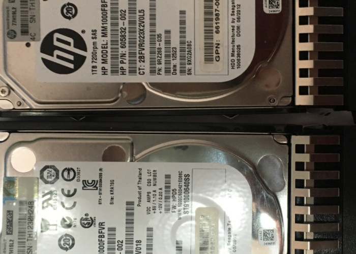 QK764A 660678-001 HP Hard Disk 1T M6625 SAS 2.5 Inch 1 Year Warranty