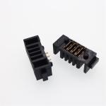 Blade Battery Holder Connector 180 Degree Straight Plug Gold Plated 3~16pin Male