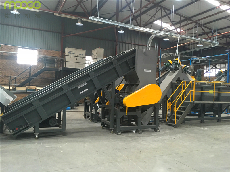 PE Plastic Grinder Machine HDPE PET Mechanical Mini Plastic Crusher Machine