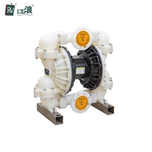China Oil Free Chemical Diaphragm Pumps 3 inch Pneumatic PVDF Acid wholesale