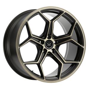 China 5*108 4*4 aluminum alloy wheels 1 piece forged rim for parado wholesale