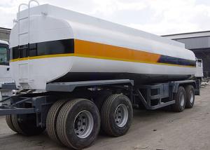 China 25000L 4 Axles Drawbar Carbon Steel Tanker Trailer for Fuel or Diesel Liquid Delivery wholesale