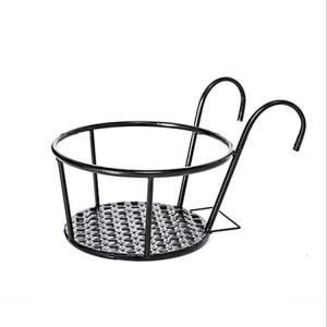 China 21.5cm Diameter Metal Wire 22mm Height Hanging Plant Rack wholesale