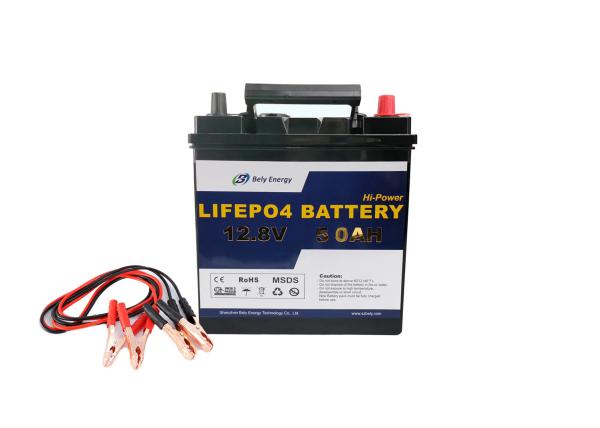 12V 50Ah Rechargeable LiFePo4 Battery Lithium Ion Batteries Used In Electric