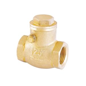 China Female Threaded Brass Swing Check Valve wholesale
